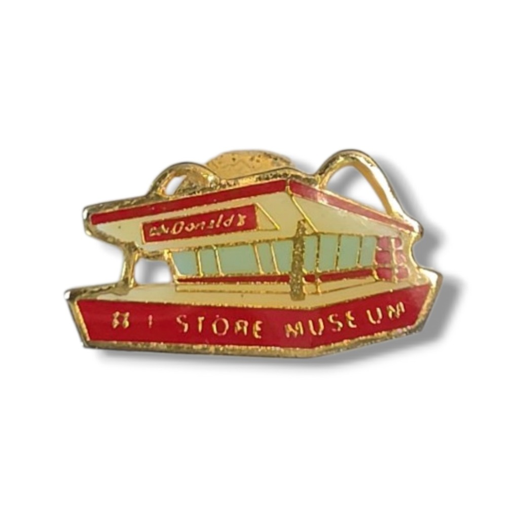 McDonald's #1 Store Museum Pin Rare 1985